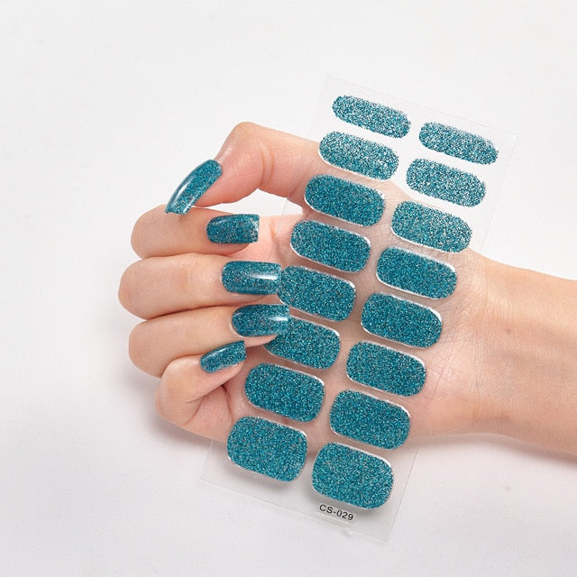 Aqua Turquoise (Glitter)