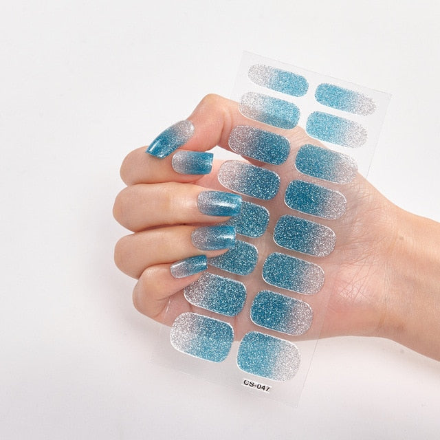 Snow Blue (Glitter)